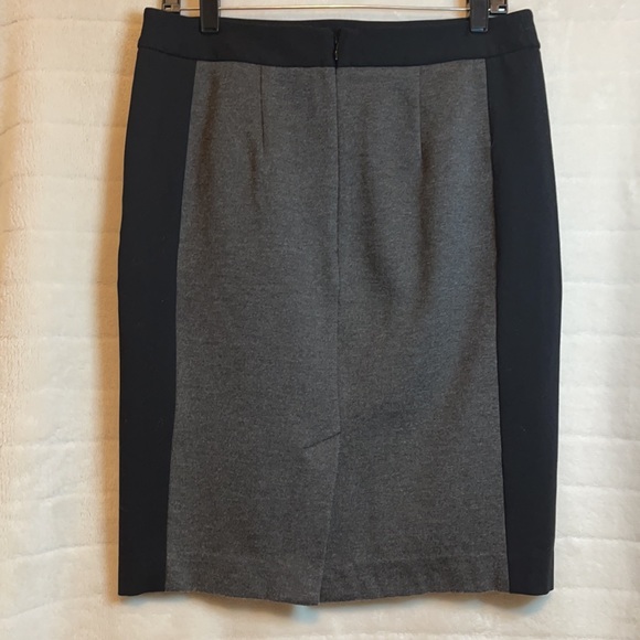 Ann Taylor LOFT Black/Gray Pencil Skirt, Size 8 - Picture 4 of 14